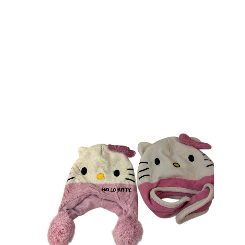 2 Sanrio Hello kitty‎ hats lot
